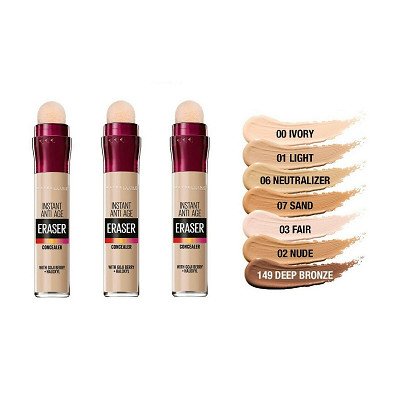 maybelline instant anti-age eraser concealer x 3 (£3.88 each)