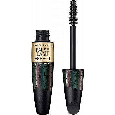 max factor false lash effect mascara, 13.1 ml - deep raven black (pack of 3)